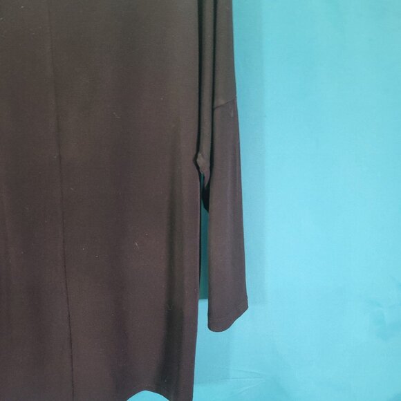 Chicos Womens Black Long Sleeve Top Size 0 - Picture 10 of 11